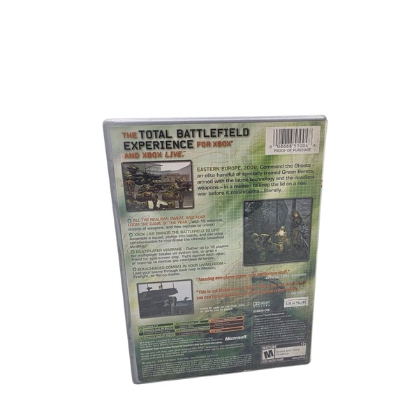 Tom Clancy's Ghost‎ Recon Xbox Platinum Hits Complete Manual & Disc Included - Picture 4 of 7